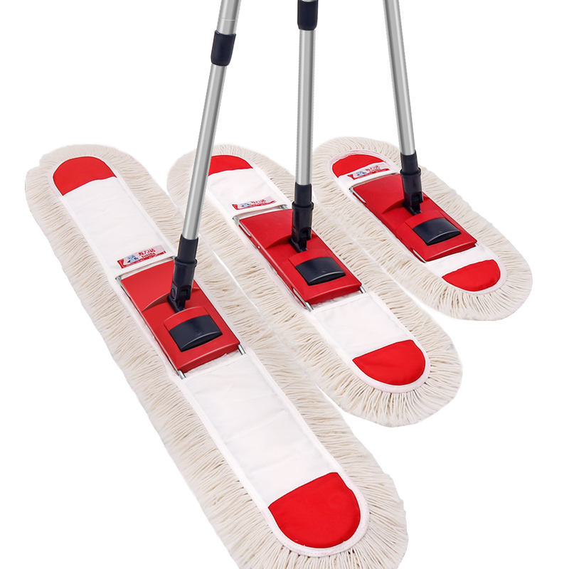 平板拖把家用一拖净尘推大号排拖加长酒店大面积商用长拖把瓷砖地