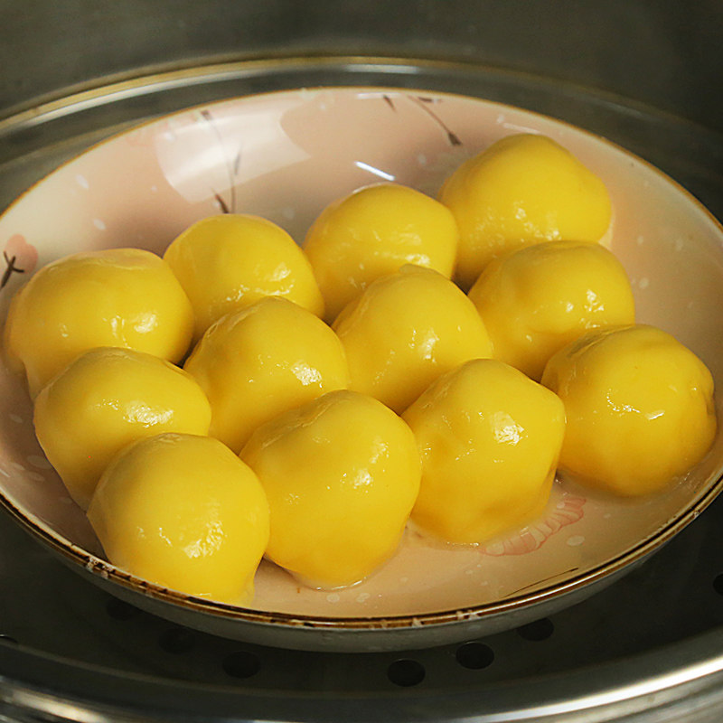 东北特产手工粘豆包500gx2包