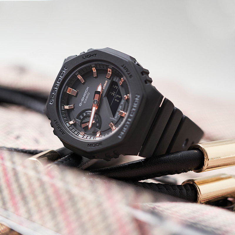 卡西欧手表小黑gshock官方正品学生潮流新款石英表日韩腕表