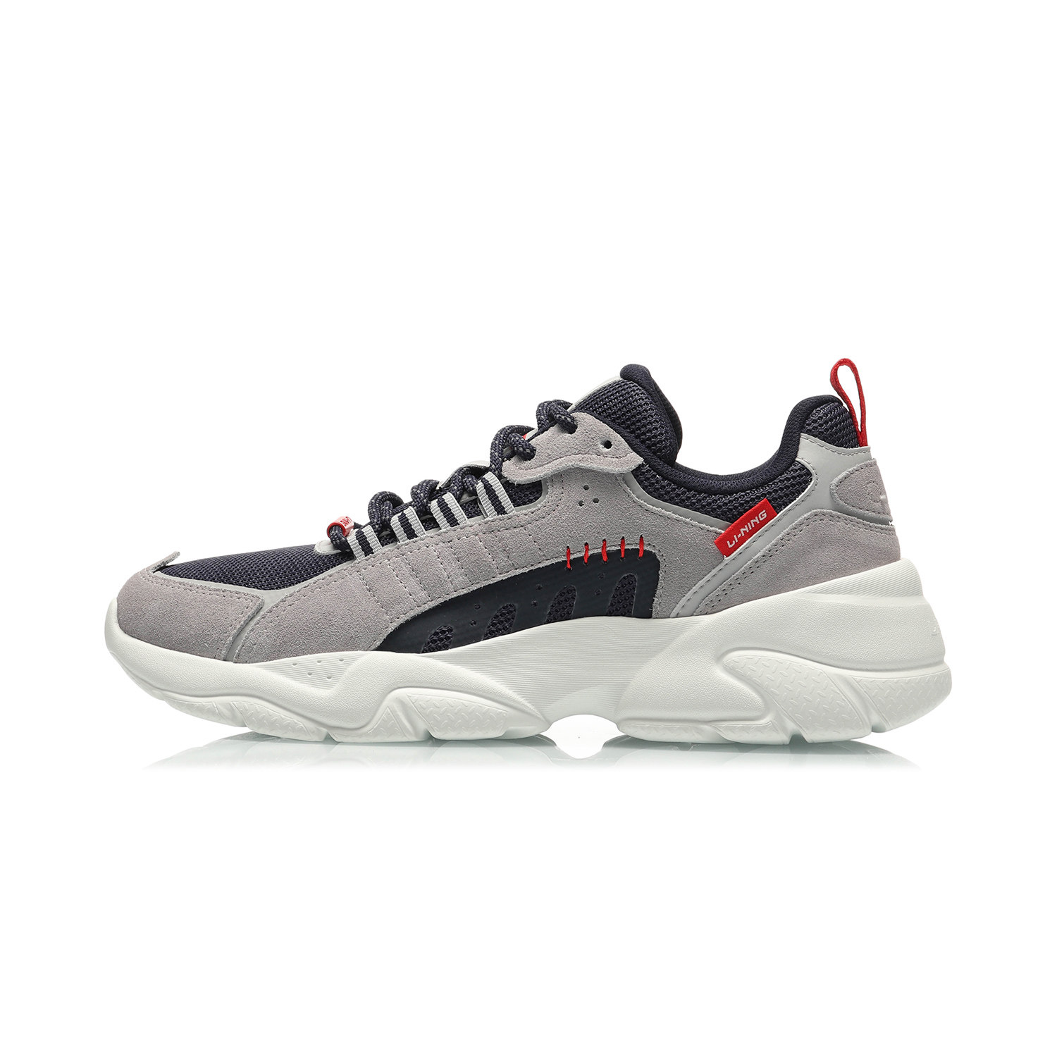 李宁运动时尚鞋2020新品追月男子防滑透气潮流休闲鞋aglq235