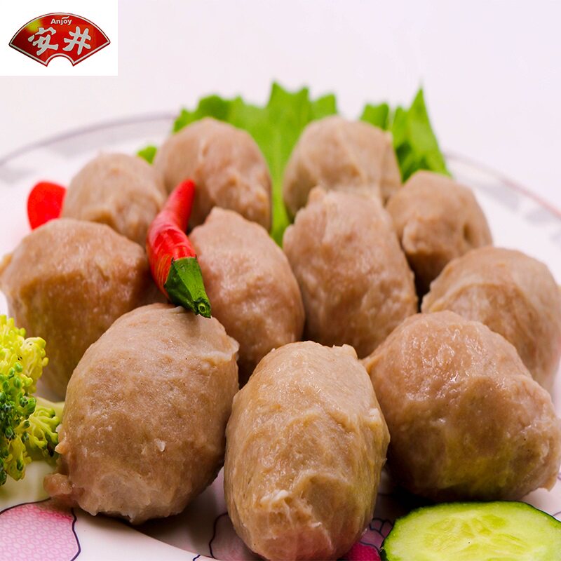 正品安井包心贡丸2500g关东煮麻辣烫火锅丸子冷冻火锅食材2袋包邮