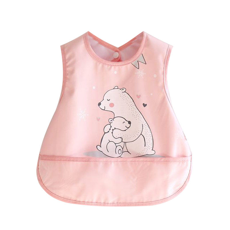 婴儿围兜男女宝宝倒褂幼儿园防水围嘴小孩饭兜小围嘴