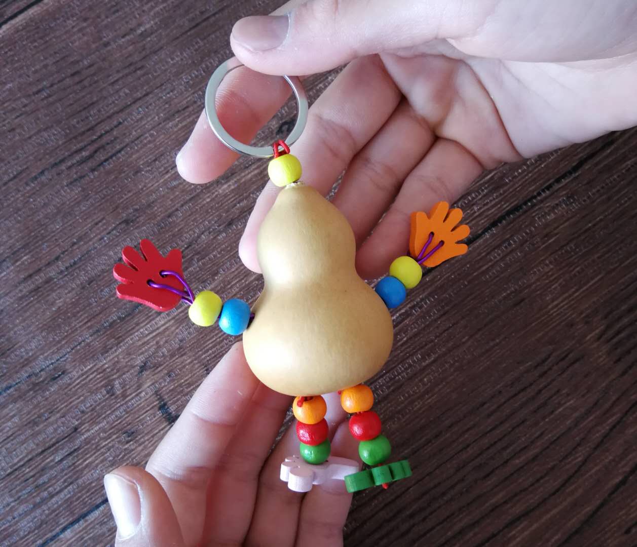 葫芦玩偶挂件手工制作材料包幼儿园学校单位亲子活动串珠配件工具
