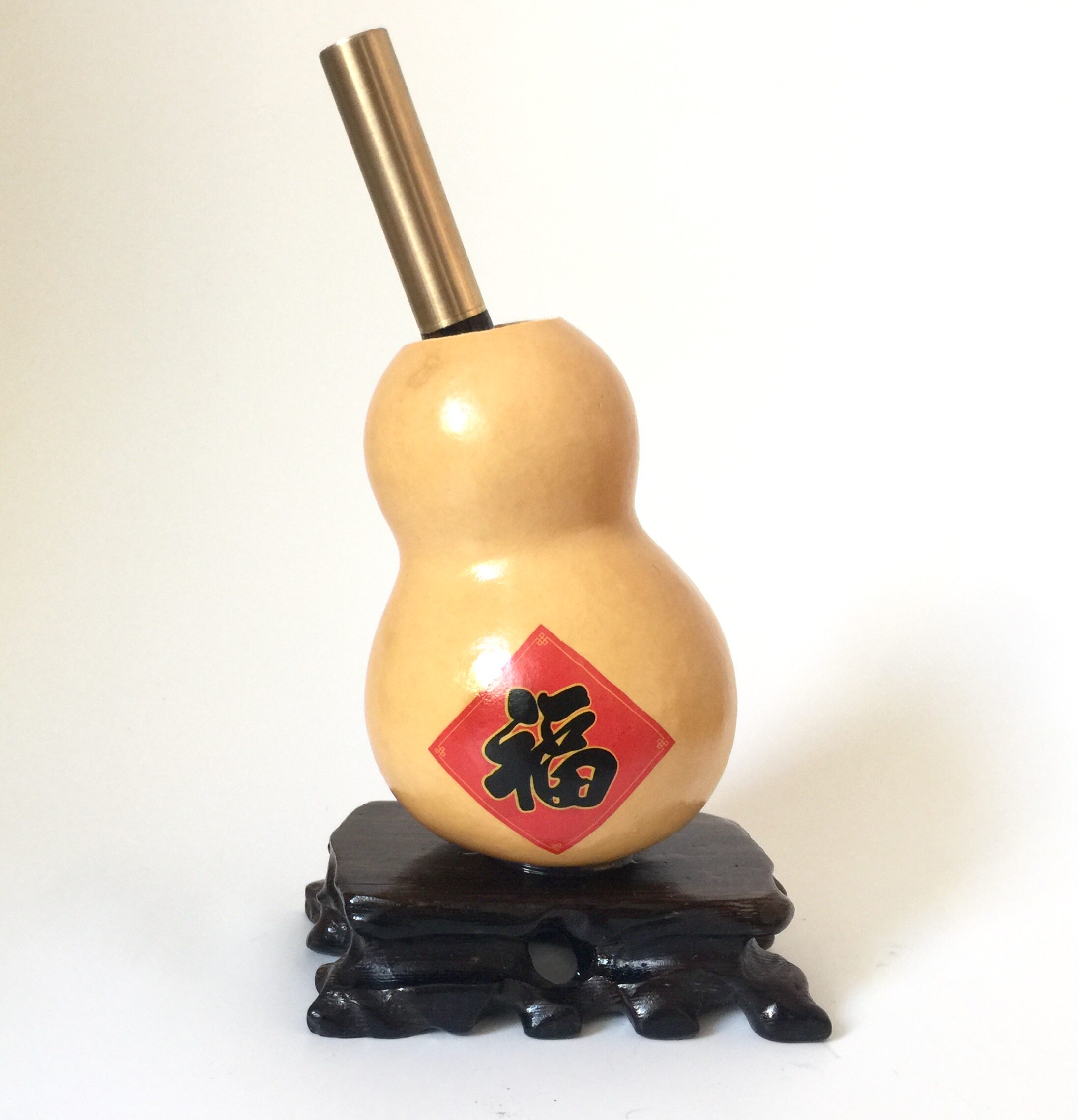 贴纸葫芦福字天然印字diy陶瓷光洁洁面专用葫芦