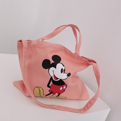 zavi原创夏天彩色老鼠布袋方形挎包可爱卡通单肩童趣女士包袋