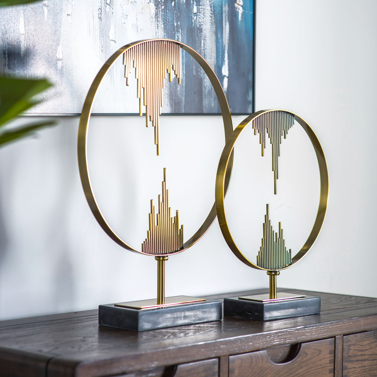 saumur欧式现代创意家居家装摆件饰品工艺品玄关客厅摆件