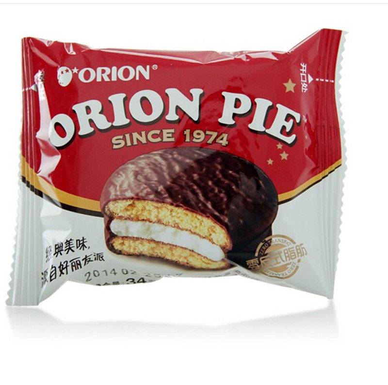 优惠券后32.1元,好丽友派2枚巧克力派68g(2枚装)*12小盒蛋黄派抹茶派q