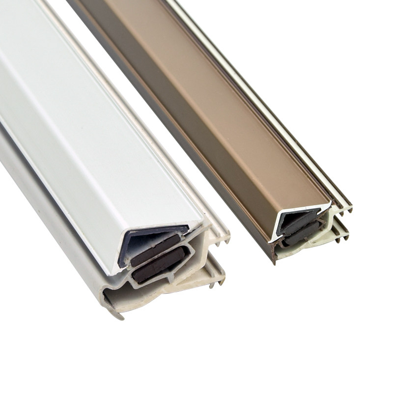 实木门静音磁吸条45度自吸密封条铝木生态磁性胶条密封条