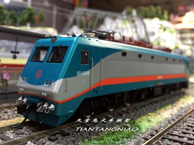 n27火车模型ho中国韶山ss9电力机车火车模型
