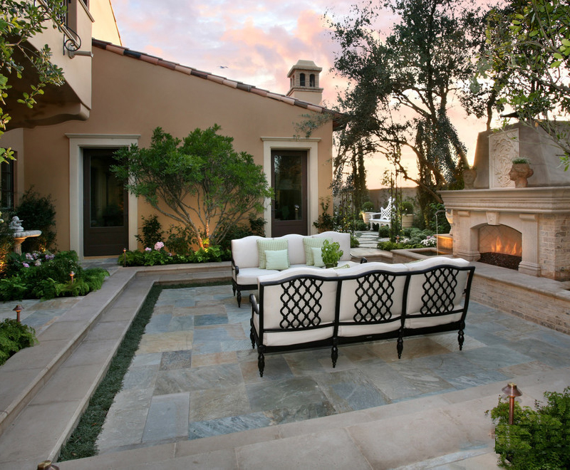 屋顶花园户外庭院别墅小院住宅园林景观设计上门样图