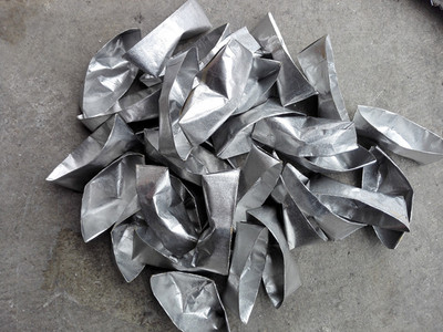 祭祀用品 手工 锡箔纸 元宝 金银烧纸1000只 锡箔元宝 清明节扫墓