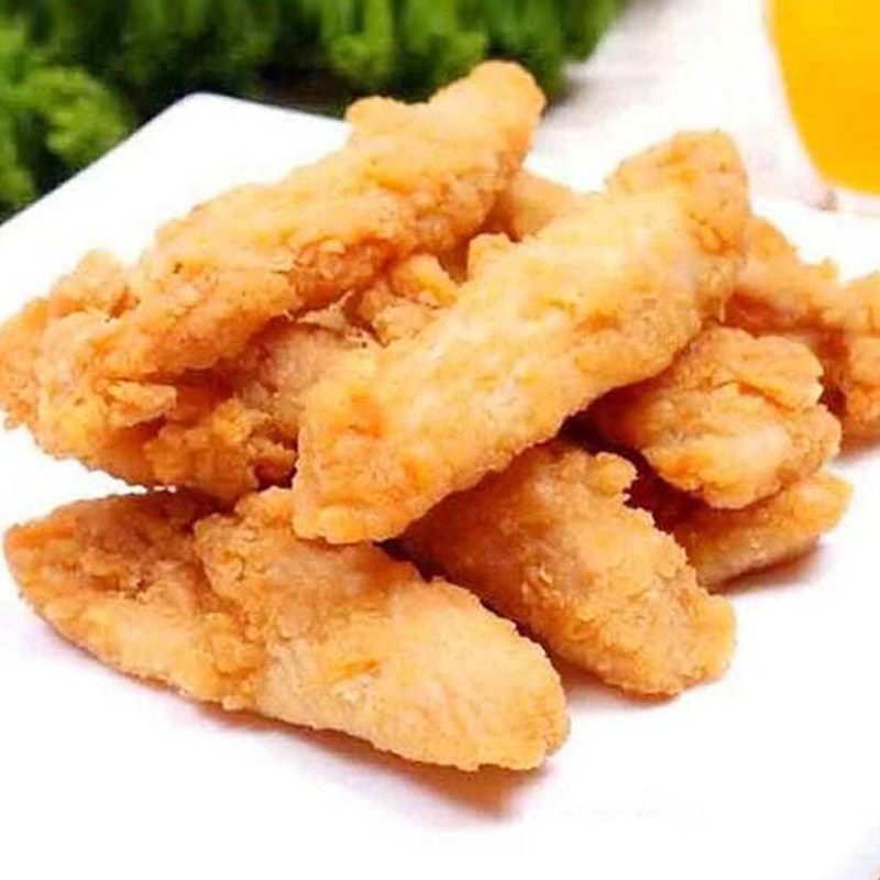 新和盛手撕鸡条1kg*10袋 油炸无骨鸡柳鸡肉条 鸡肉卷食材多省包邮