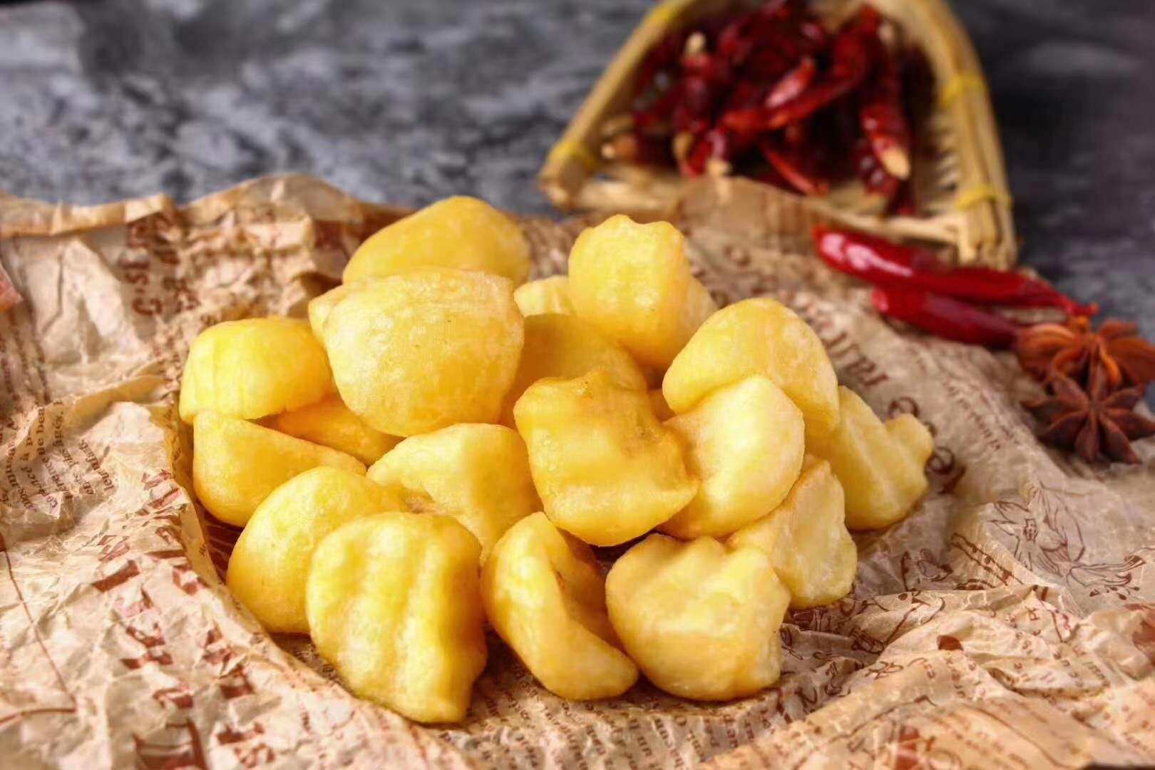小吃土豆锅巴洋芋网红300g30袋特色商用半成品薯类制品