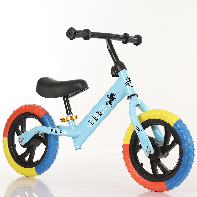 儿童平衡车无脚踏滑行行车自行车12岁3岁幼儿自行车