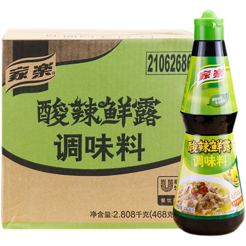 酸辣家乐鲜露468g整箱6瓶辣汤烹饪其它调料方便面