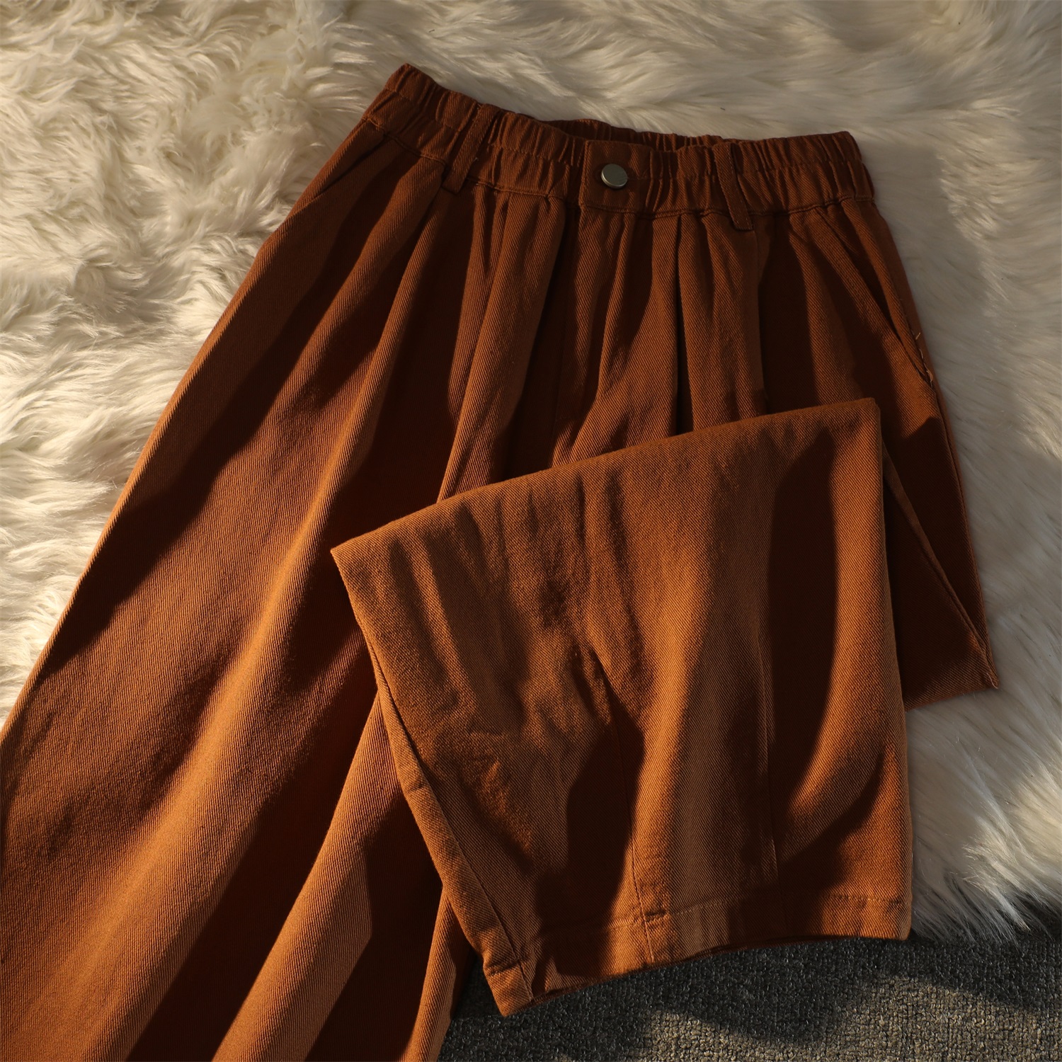 AMUP Vintage 阿美咔叽美式复古经典做旧水洗工装裤宽松休闲长裤