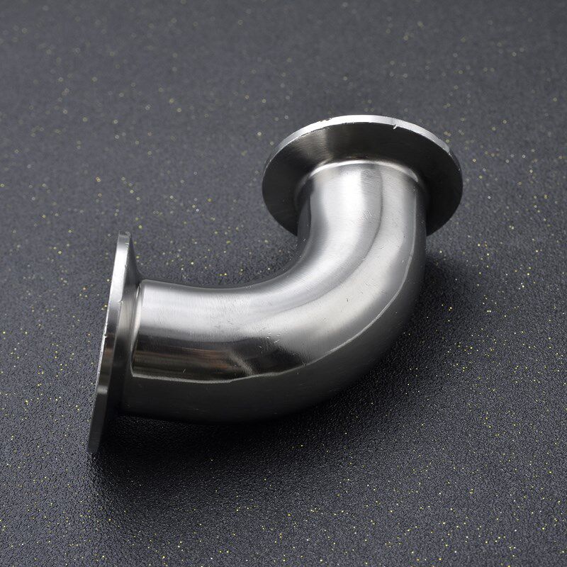 弯头卫生级快不锈钢卡箍度卡盘式镜面抛光弯头