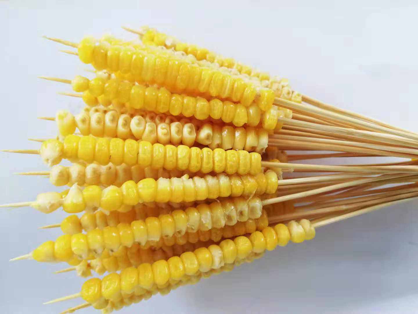 玉米粒小串铁板烧烤10串100串一包新鲜非糯玉米玉米