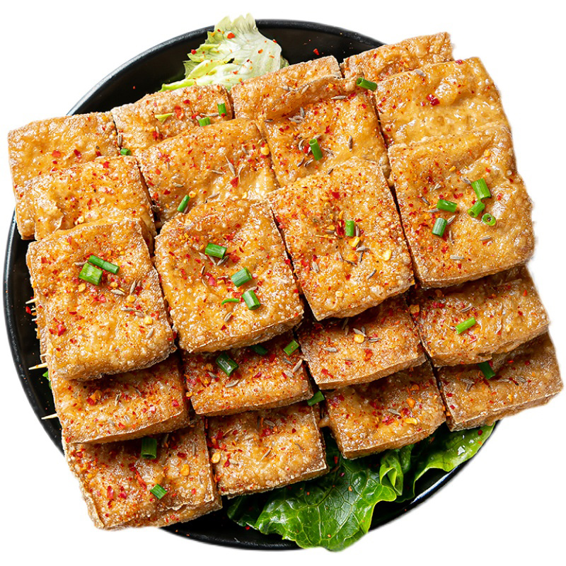 网红臭豆腐大串烧烤食材油炸炸串半成品商用小吃臭豆腐
