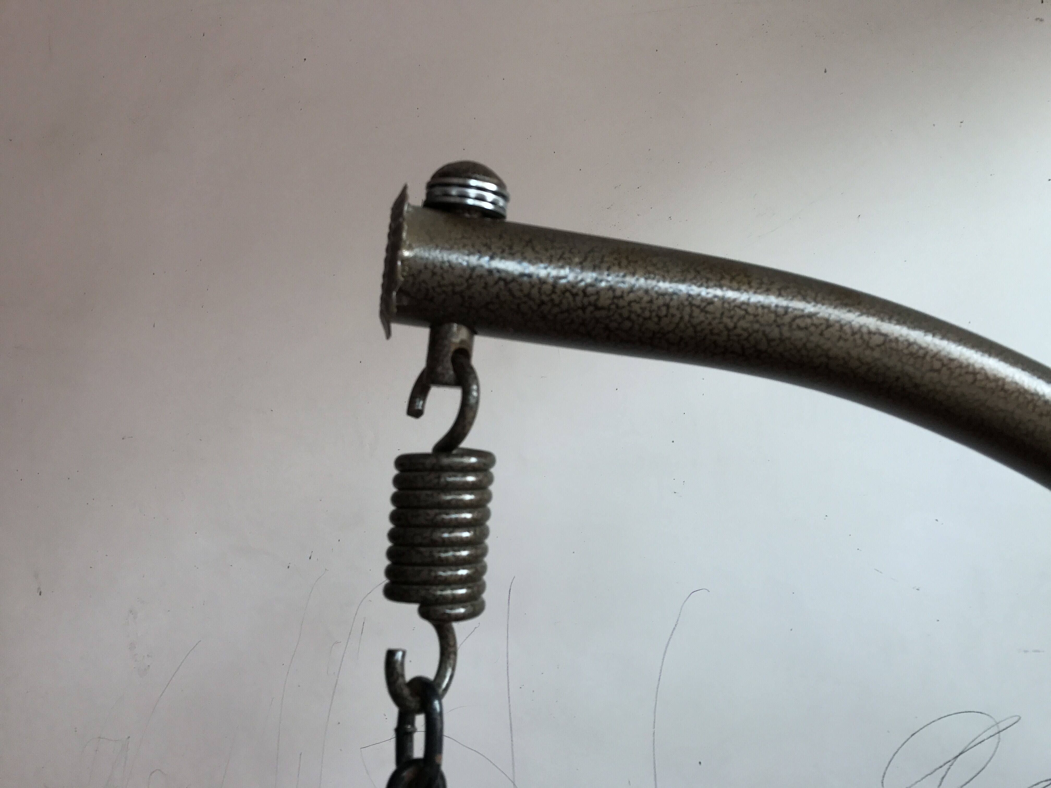 吊篮配件吊椅弹簧挂钩插销消音器消音轴承双人弹簧