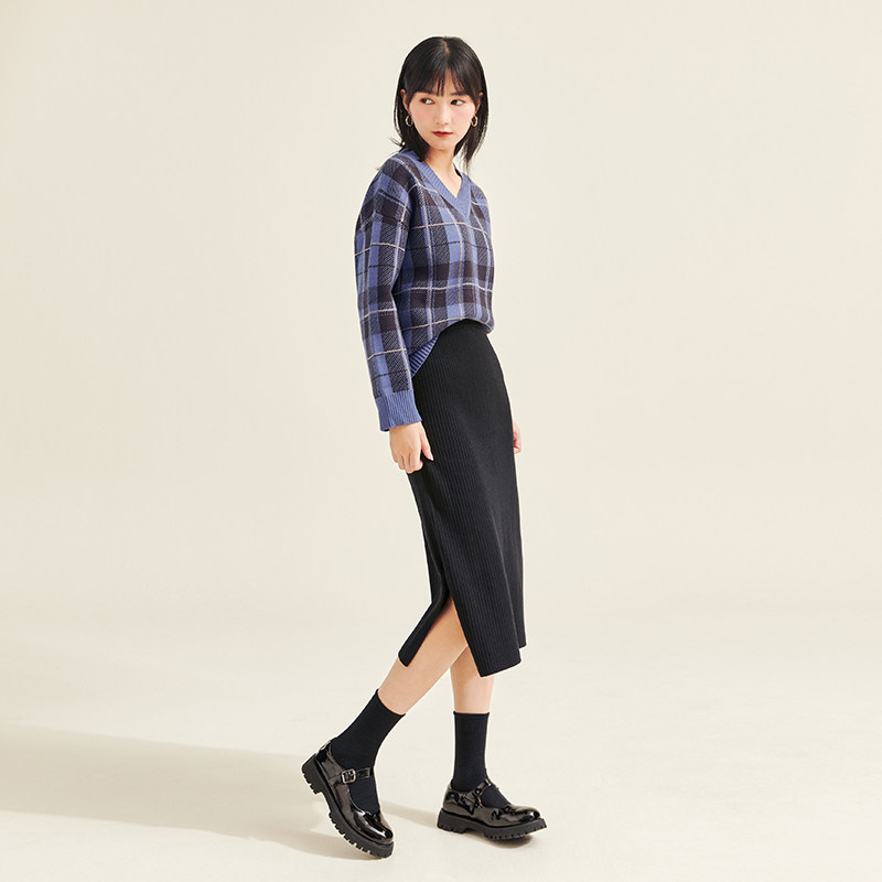 > 女装/女士精品 >  毛针织衫 西遇服饰旗舰店 > 西遇套头毛衣女宽松