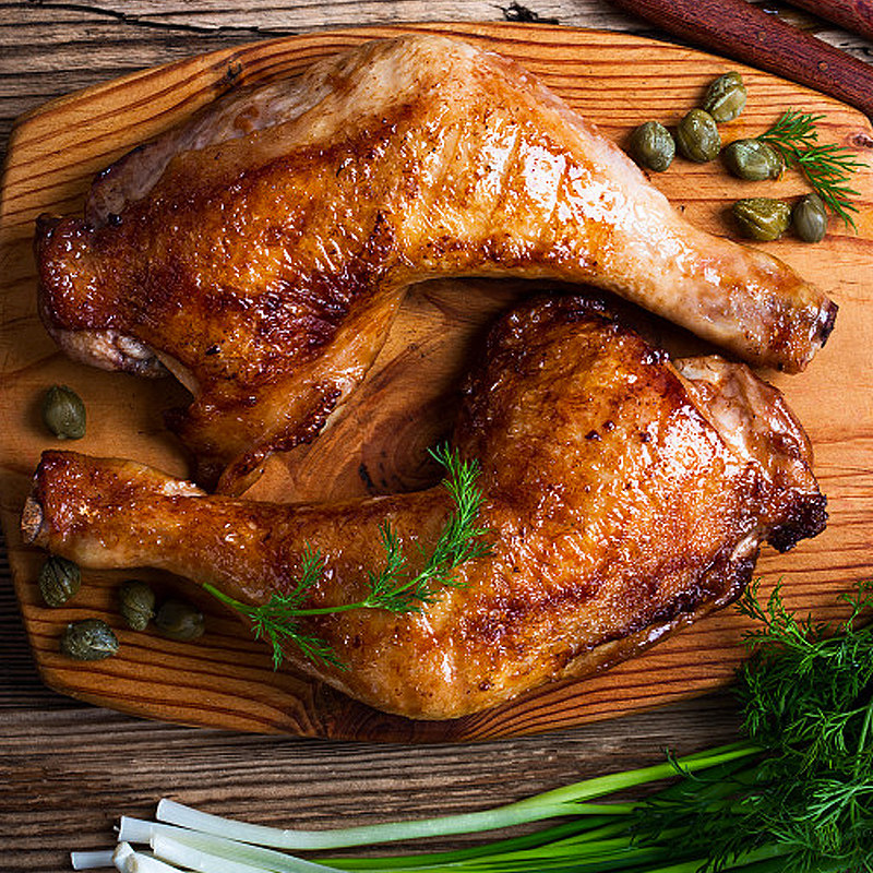 速冻新鲜鸡边腿冷冻生鸡半腿鸡边腿8.4kg/箱江浙沪皖一箱包邮