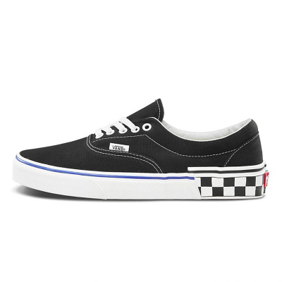 vansera黑白棋盘格子小解构黑红低帮帆布鞋情侣鞋vn0a38frvoqr