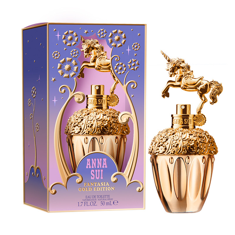 新品官方正品安娜苏鎏金天马香水50ml限量花香香水