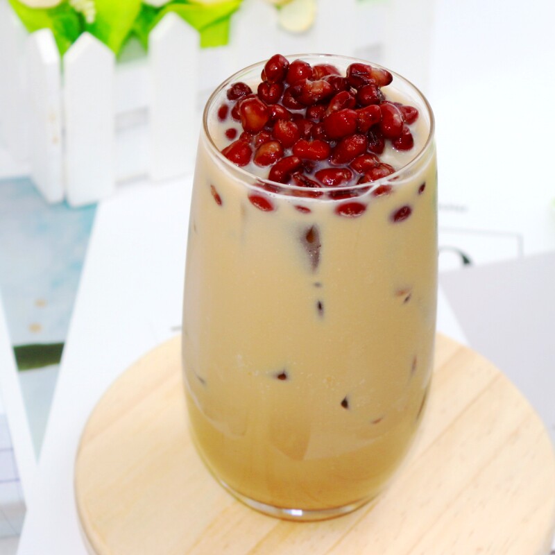 红豆糖水罐头甜品沙冰奶茶双皮配料纳豆蜜豆红豆