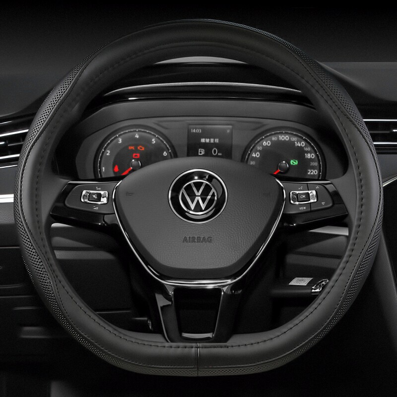 2021款把套防滑高八车真皮运动八代大众pro方向盘方向盘套