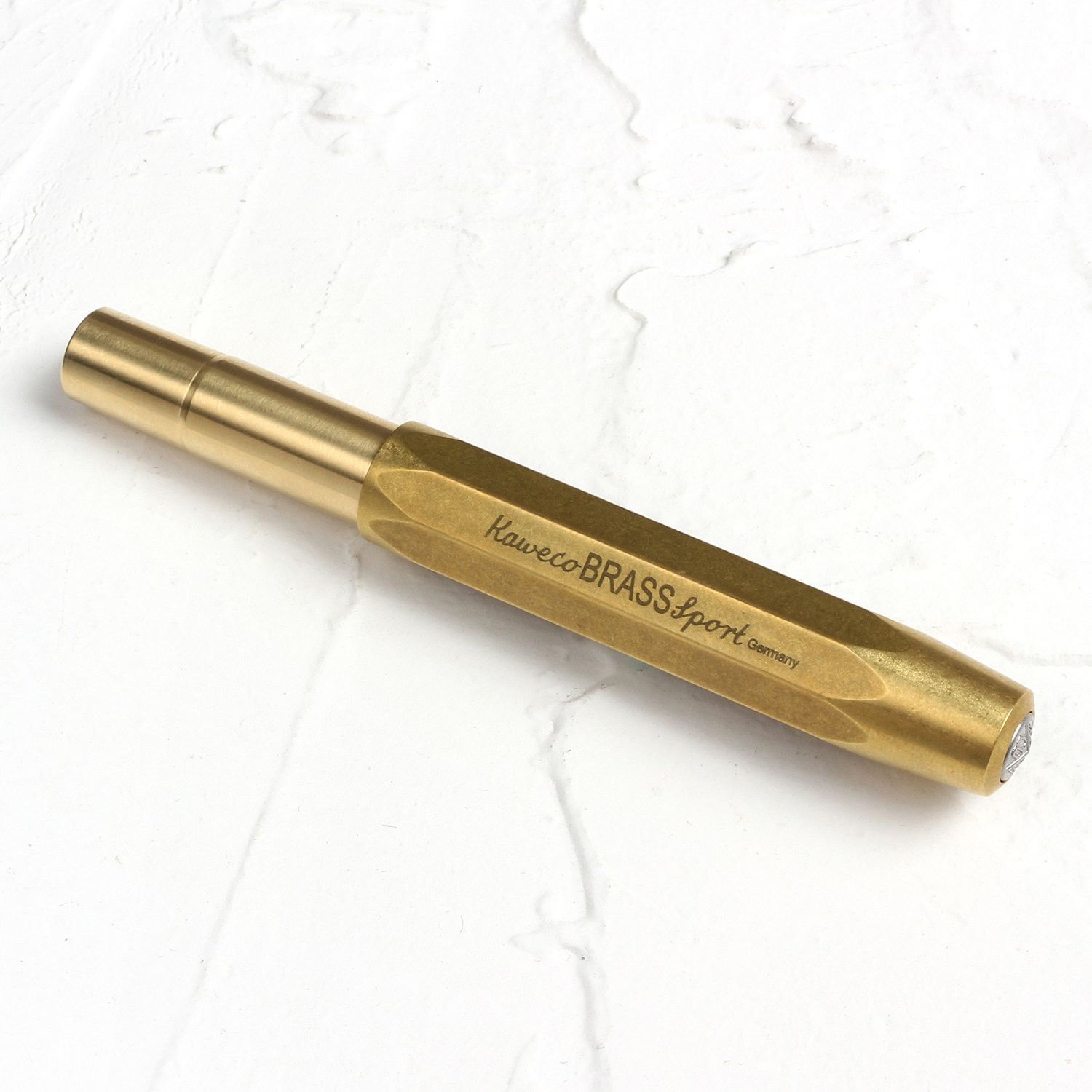 黄铜德国原装kawecobrasssport系列口袋钢笔锻造钢笔