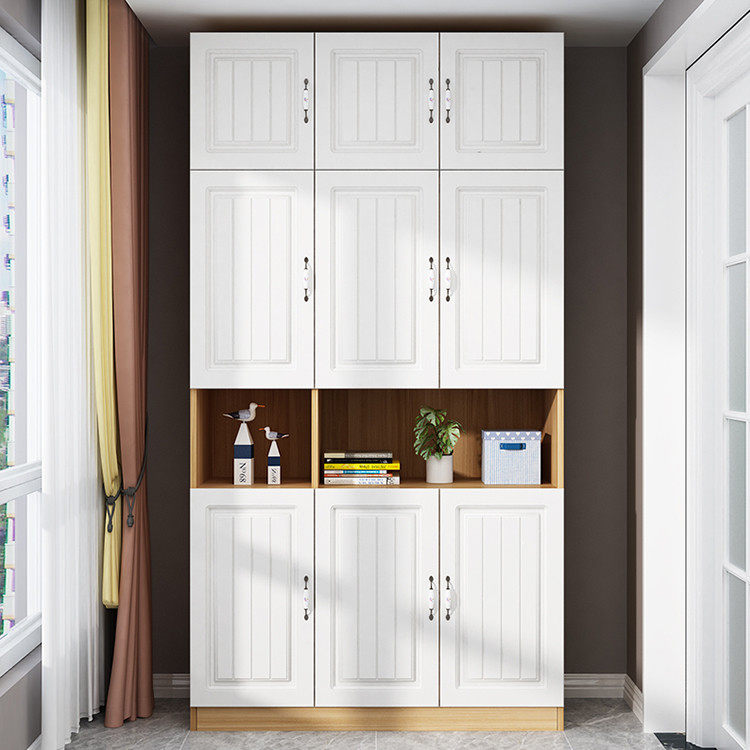 柜子阳台储物柜防晒鞋柜定制飘窗简约大容量落地鞋柜