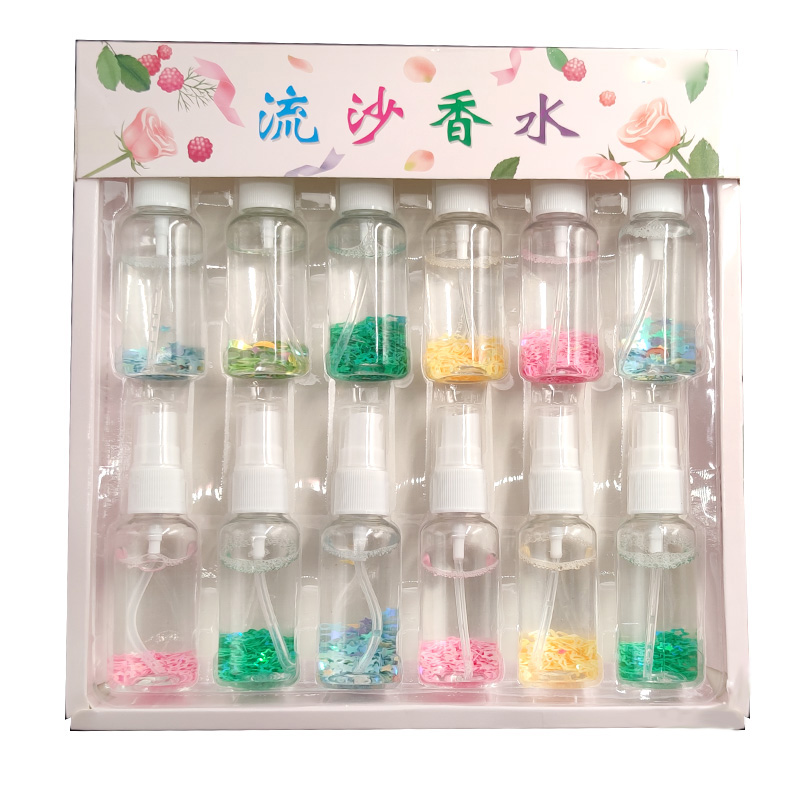女孩果味清香淡香清新流沙香水喷瓶套装儿童学生学校周边热卖玩具 - 图3