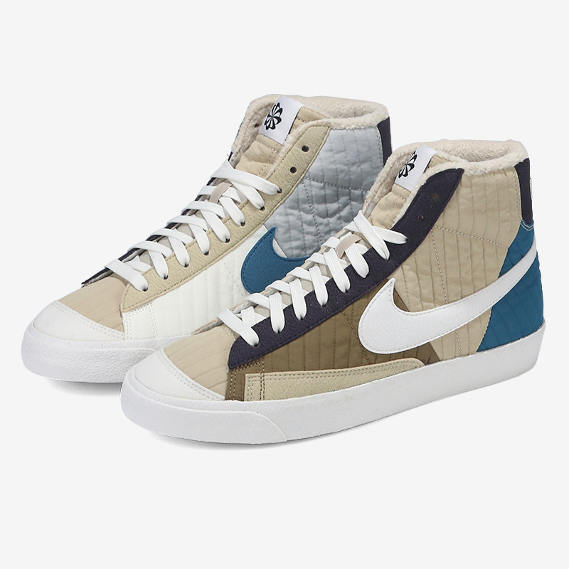 耐克男鞋新款blazermid加绒保暖高帮运动鞋休闲鞋板鞋