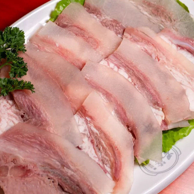 火锅食材新鲜带皮牛头熟食牛脸肉熟牛杂皮黄其它