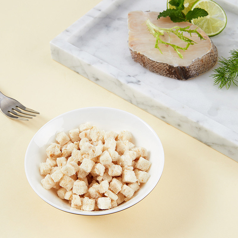 冻干零食网易严选100%天然鳕鱼40克1袋干肉饲料