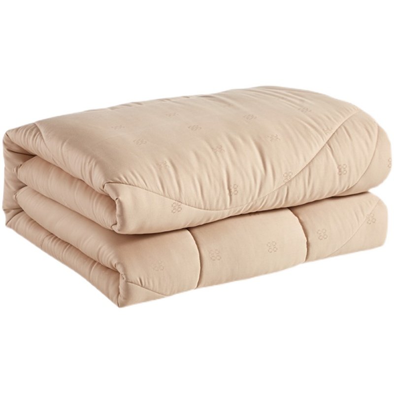 网易严选羊绒蛋白被单双人春秋秋冬被子被褥恒温化纤被