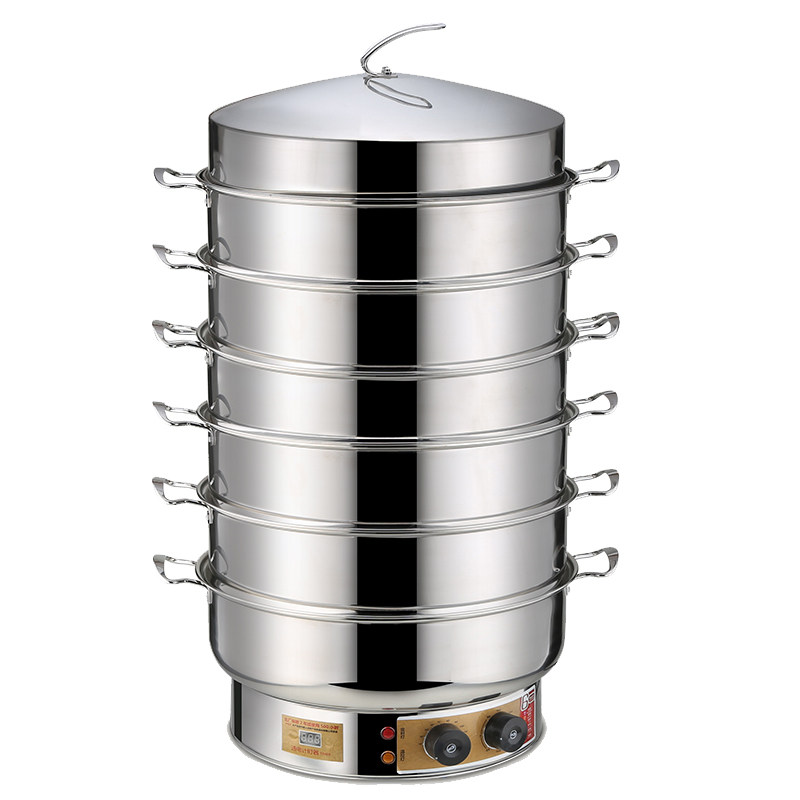 3670cm特大不锈钢蒸笼商用多层定时蒸锅超大包子机电蒸锅