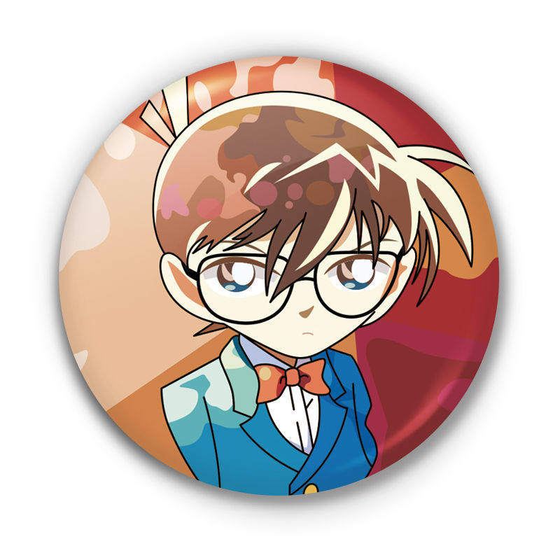 柯南吧唧徽章kid魔术道具创意意包包挂件胸针胸针