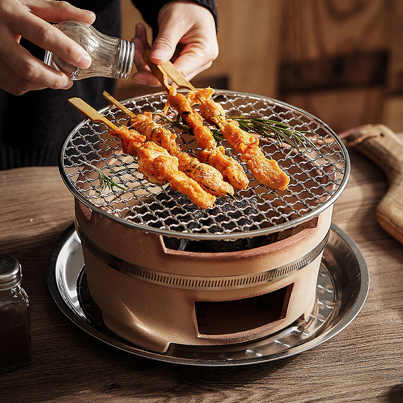 烤炉陶瓷木炭烧烤家用传统老式碳烤炉火陶土其它