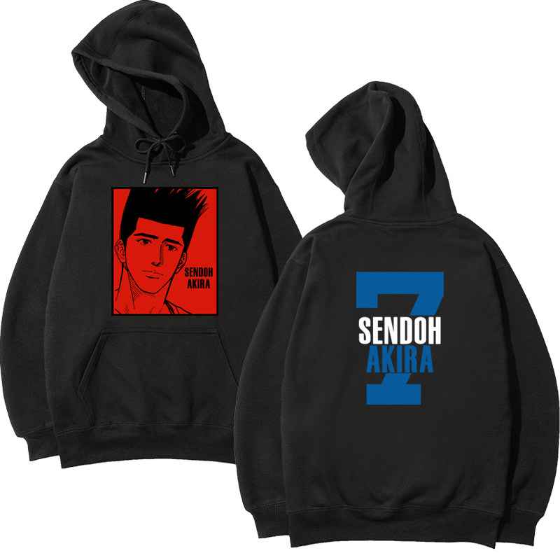 灌篮高手岭南仙道彰卫衣男连帽衫7号球衣篮球宽松卫衣