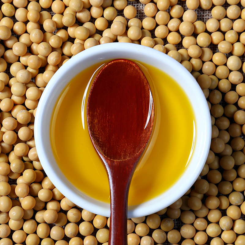 正宗长水河东北有机压榨大豆油5升