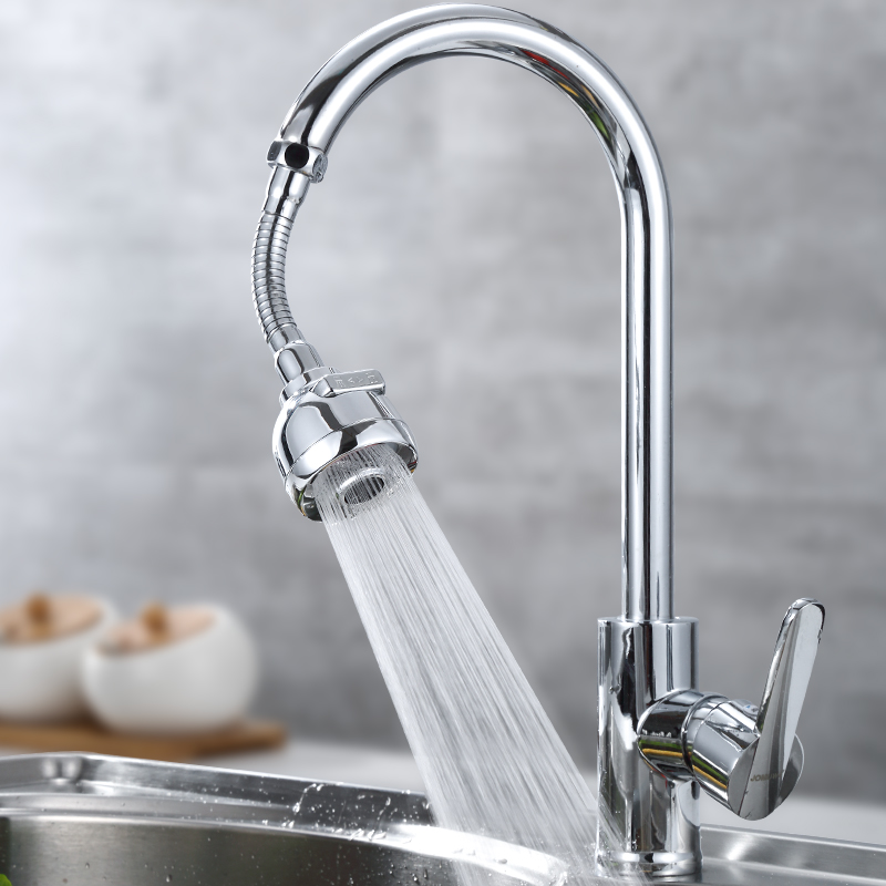 厨房水龙头防溅头花洒卫生间通用万能增压节水加长过滤器