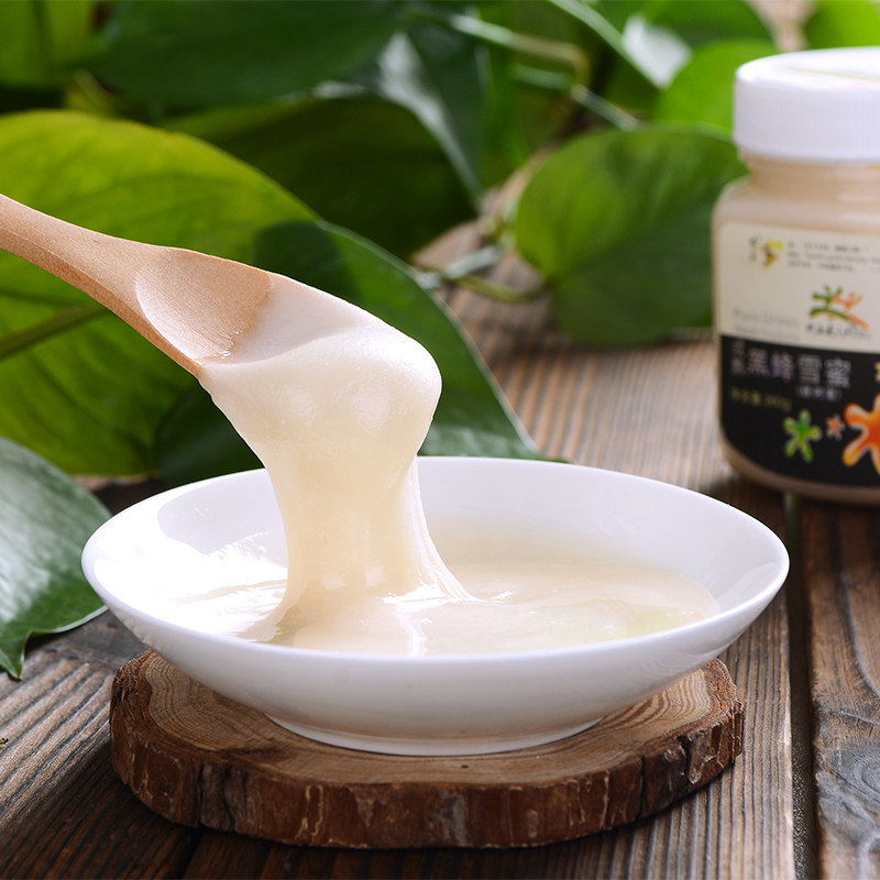 93健之源黑蜂雪蜜260g成熟椴树蜜纯天然农家结晶纯