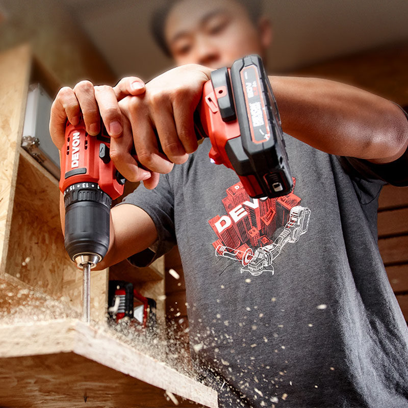 电钻大有20v充电式手钻无刷多功能电动电钻