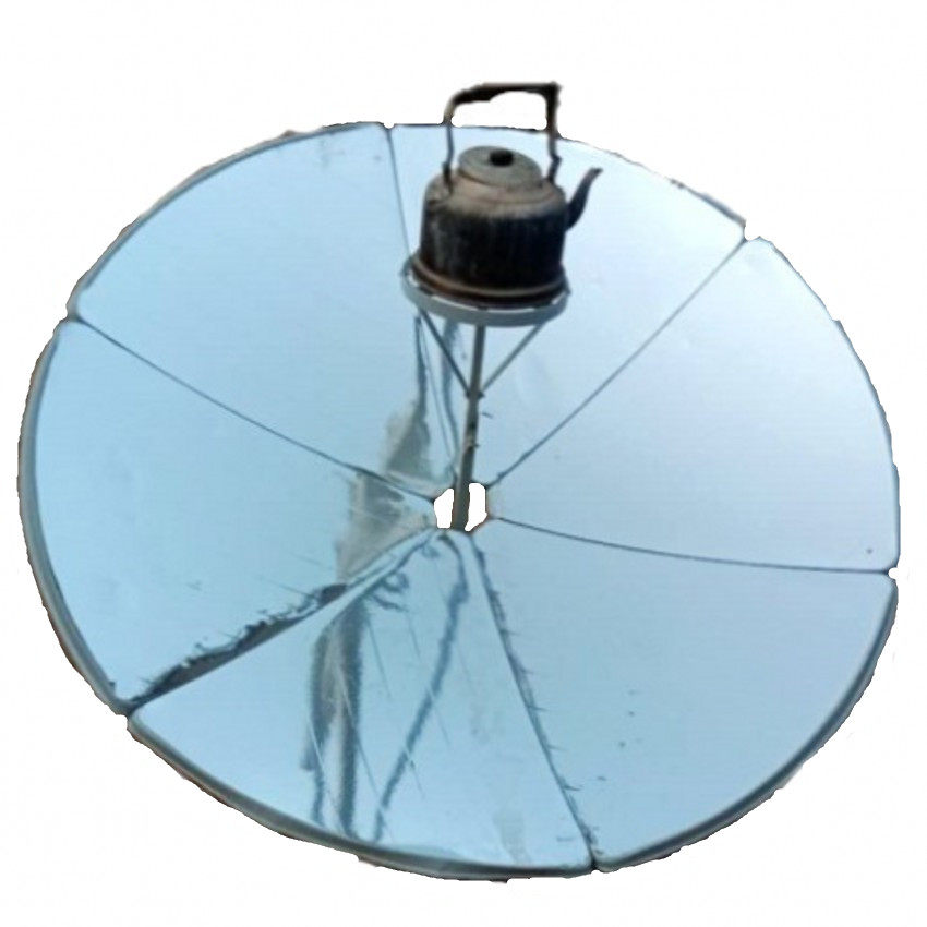 新品 太阳能灶 太阳灶 家用 便携 户外 烧水煮饭节能灶 带移动轮