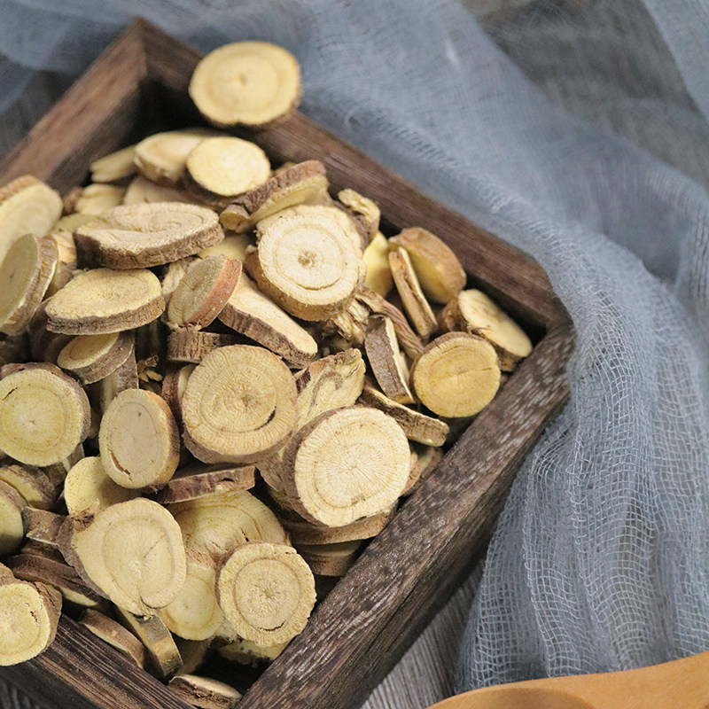 甘草切片 卤料火锅底料用香料 1斤 甜草根 50g甘草片茶 包邮 甘草