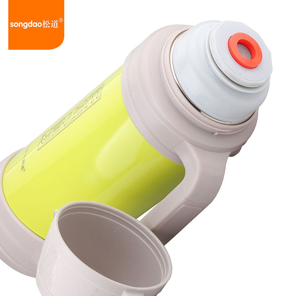 松道不锈钢保温保温杯户外暖壶车载大容量保温壶