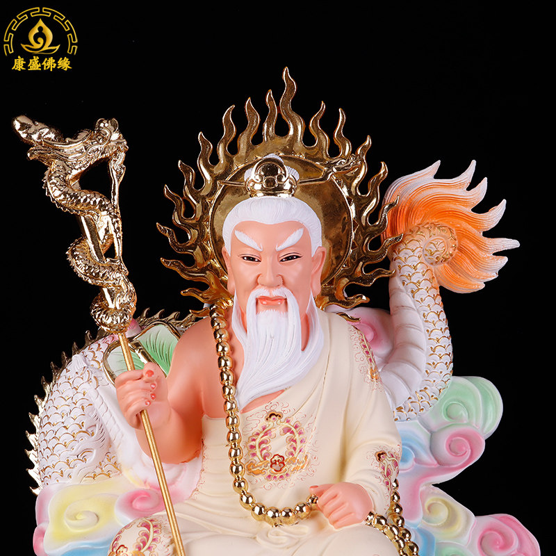 泰国白龙王龙王神像风调雨顺道教供奉手工艺品摆件寸四摆件