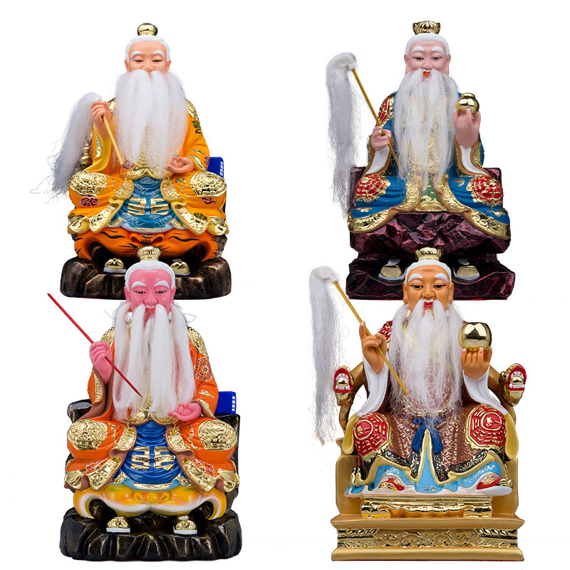 六壬特价工艺金工艺摆件仙师佛像宗教树脂祖师摆件